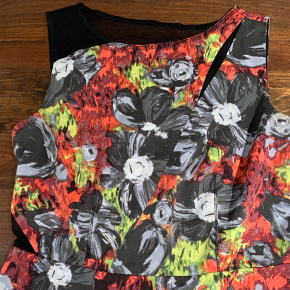 Rachel by Rachel Roy Cut Out Floral Print Dress in excellent condition - Picture 3 of 9